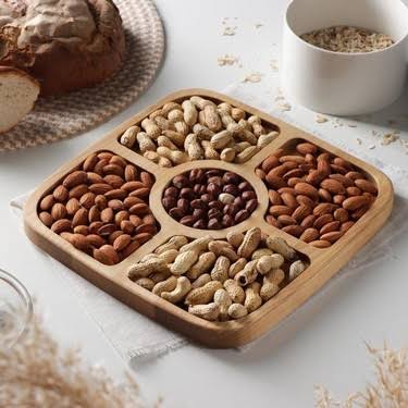 Mixed nuts platter