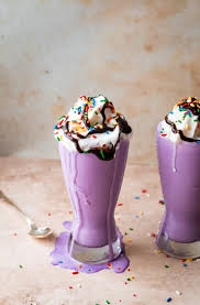 Blackberry milkshake
