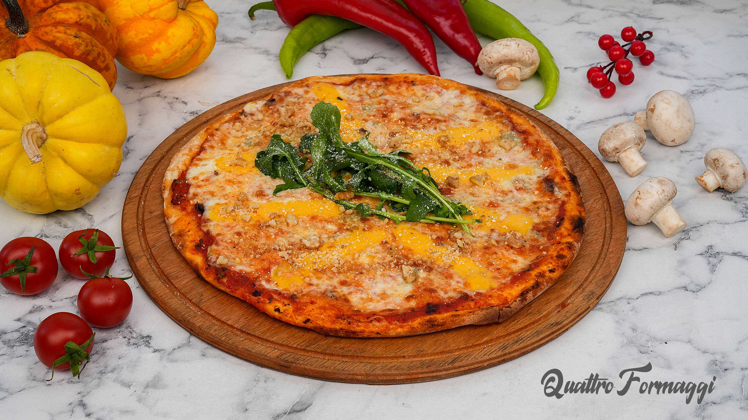 Quattro Formaggi (Peynir severler bana bayılıyor)