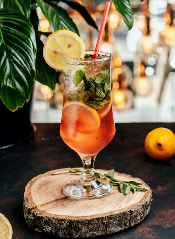 Strawberry mojito