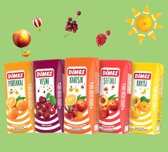 Carton fruit juice (peach - sour cherry)