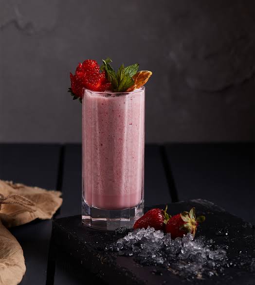 Strawberry milkshake