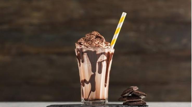 Chocolate milkshake