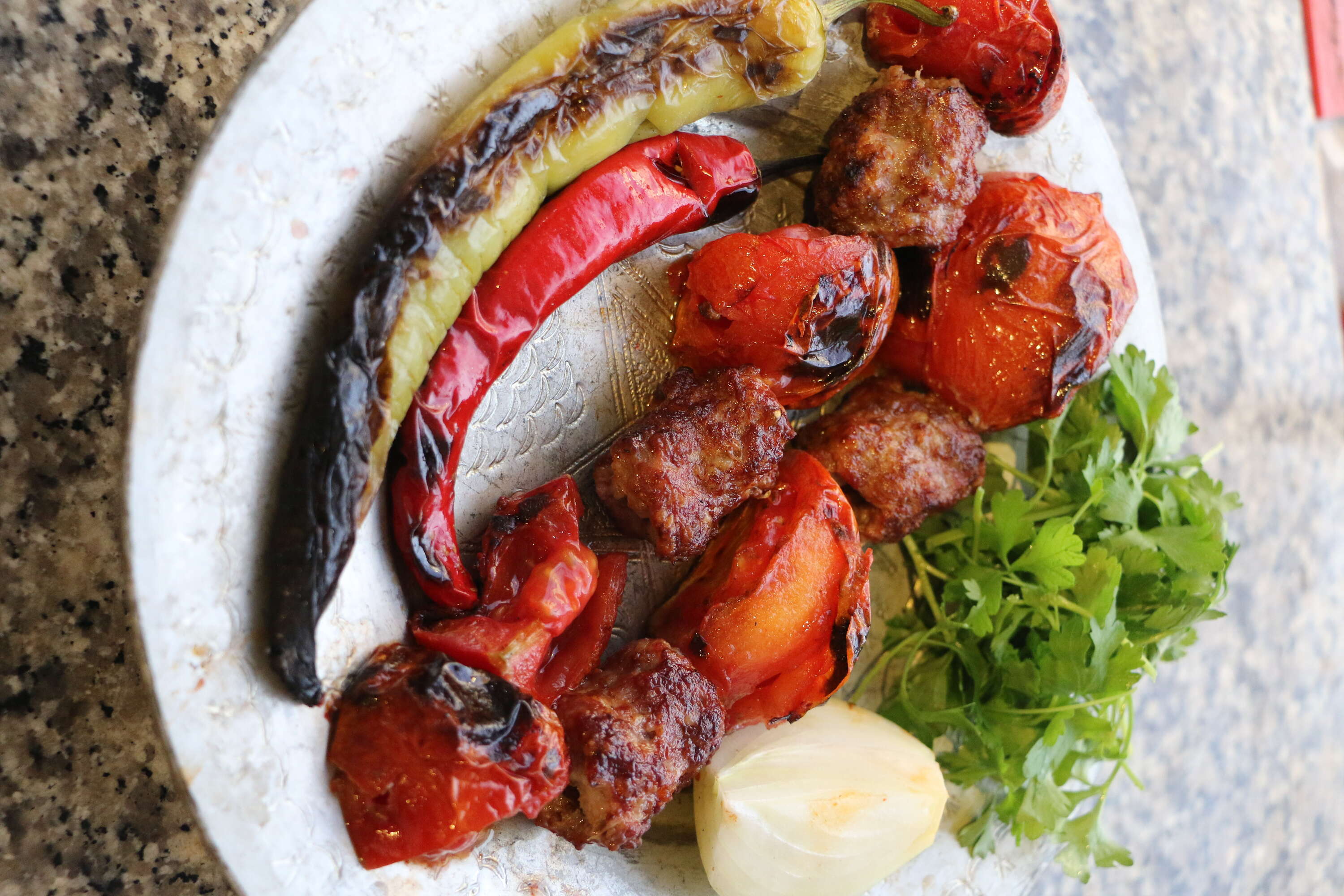 Domatesli kebab
