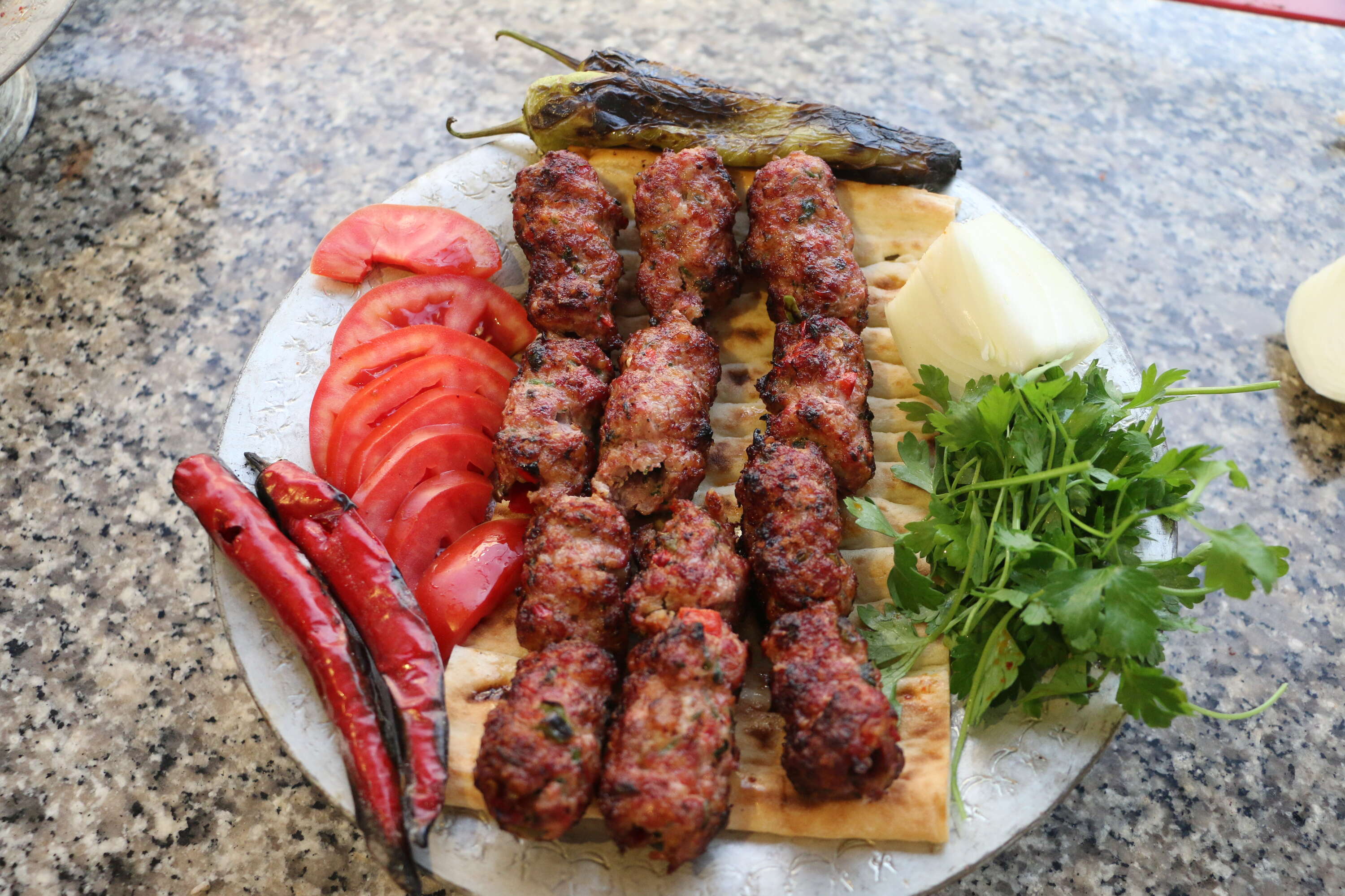 Poppy seed kebab