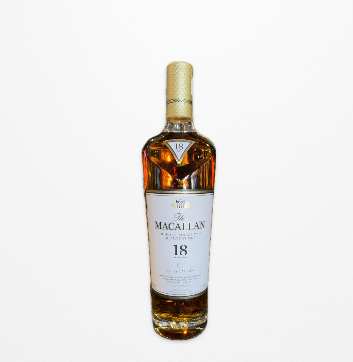 Single Malt - Macallan Sherry Oak18 Y.O 70cl