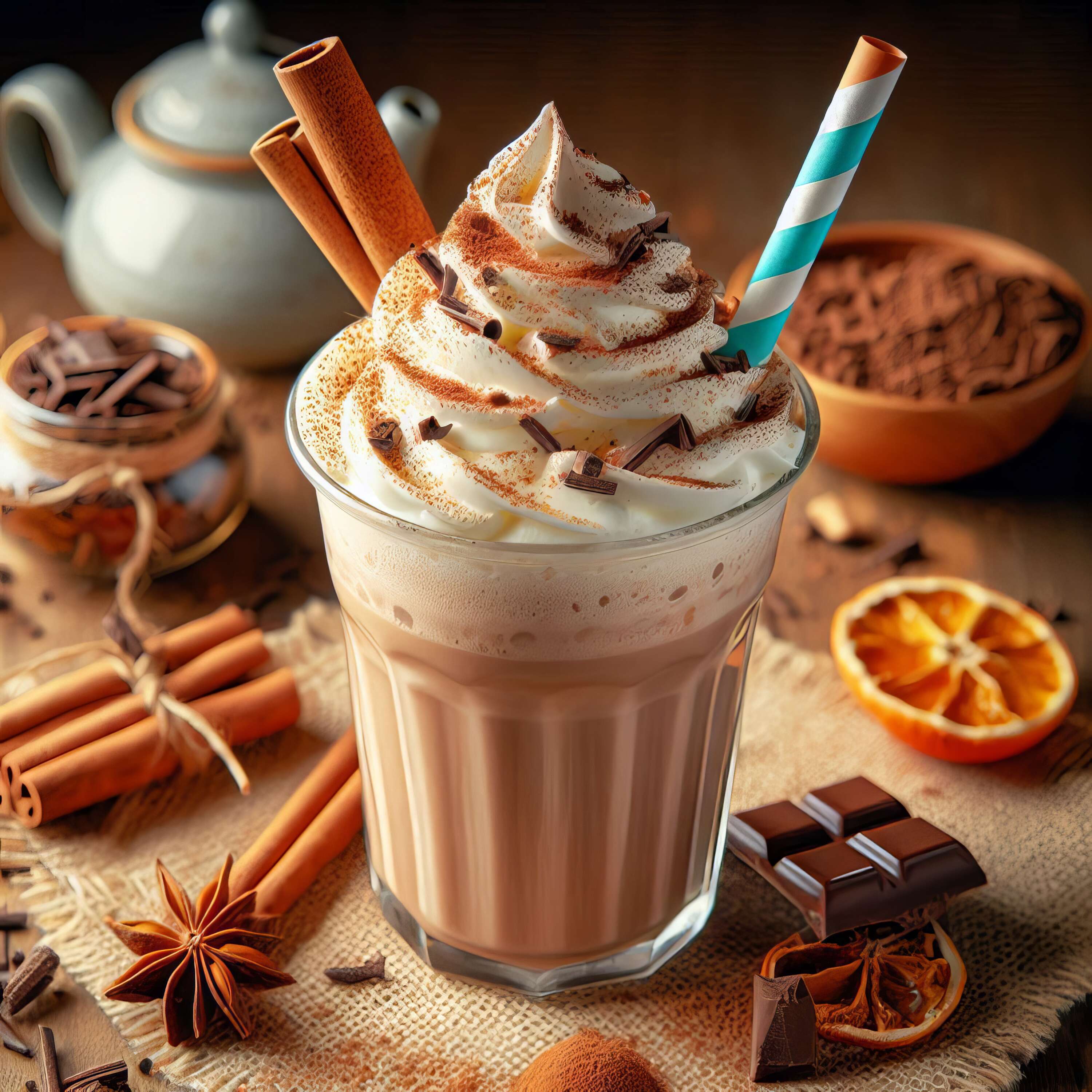 CHAI-TEA LATTE FRAPPE