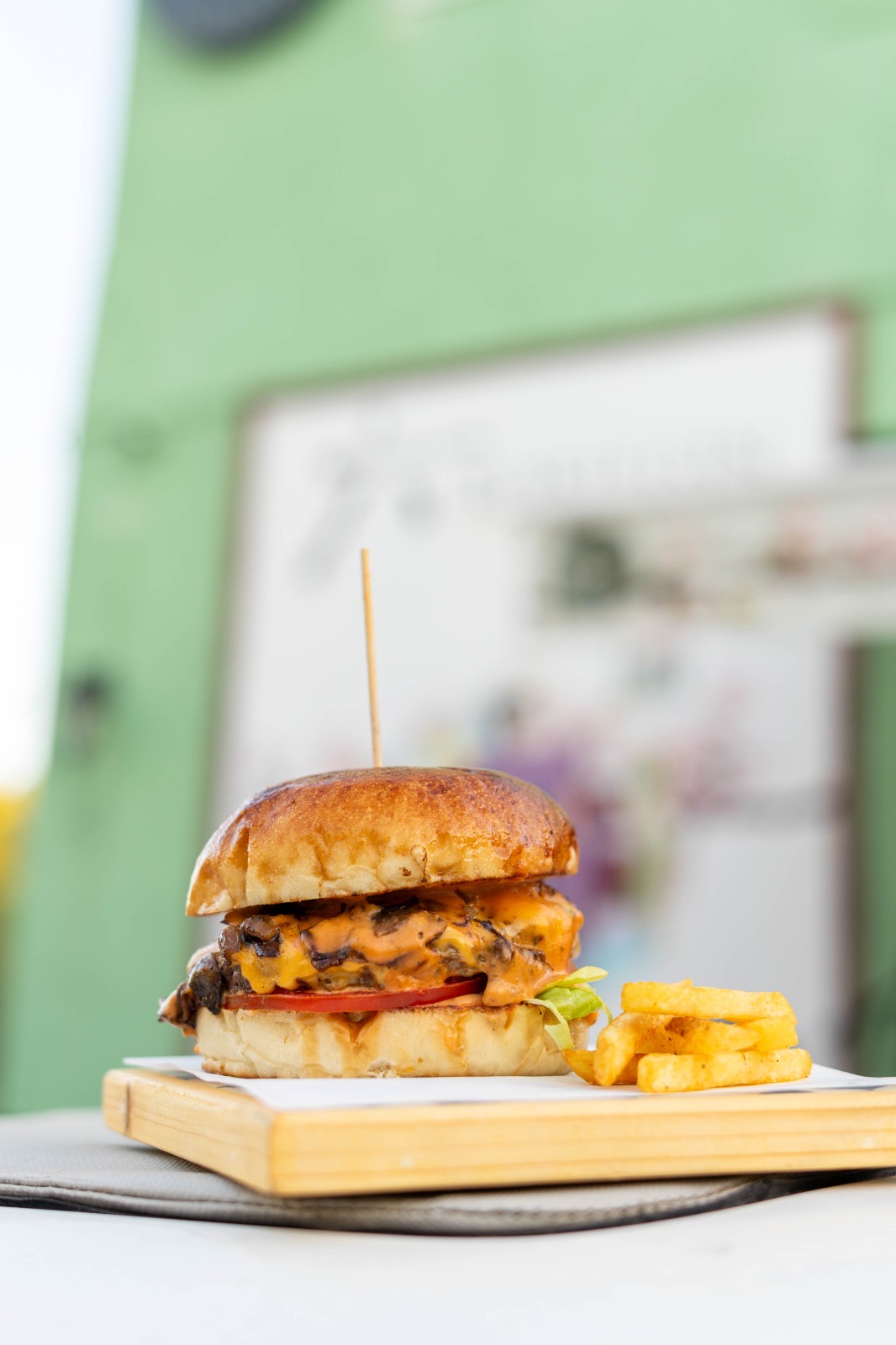 The Native’s Double Burger