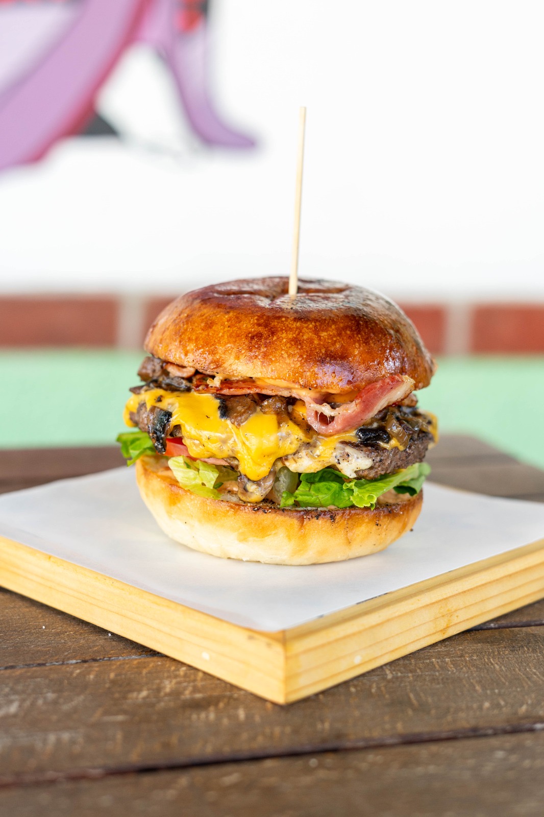 The Native's Bacon Burger 100gr