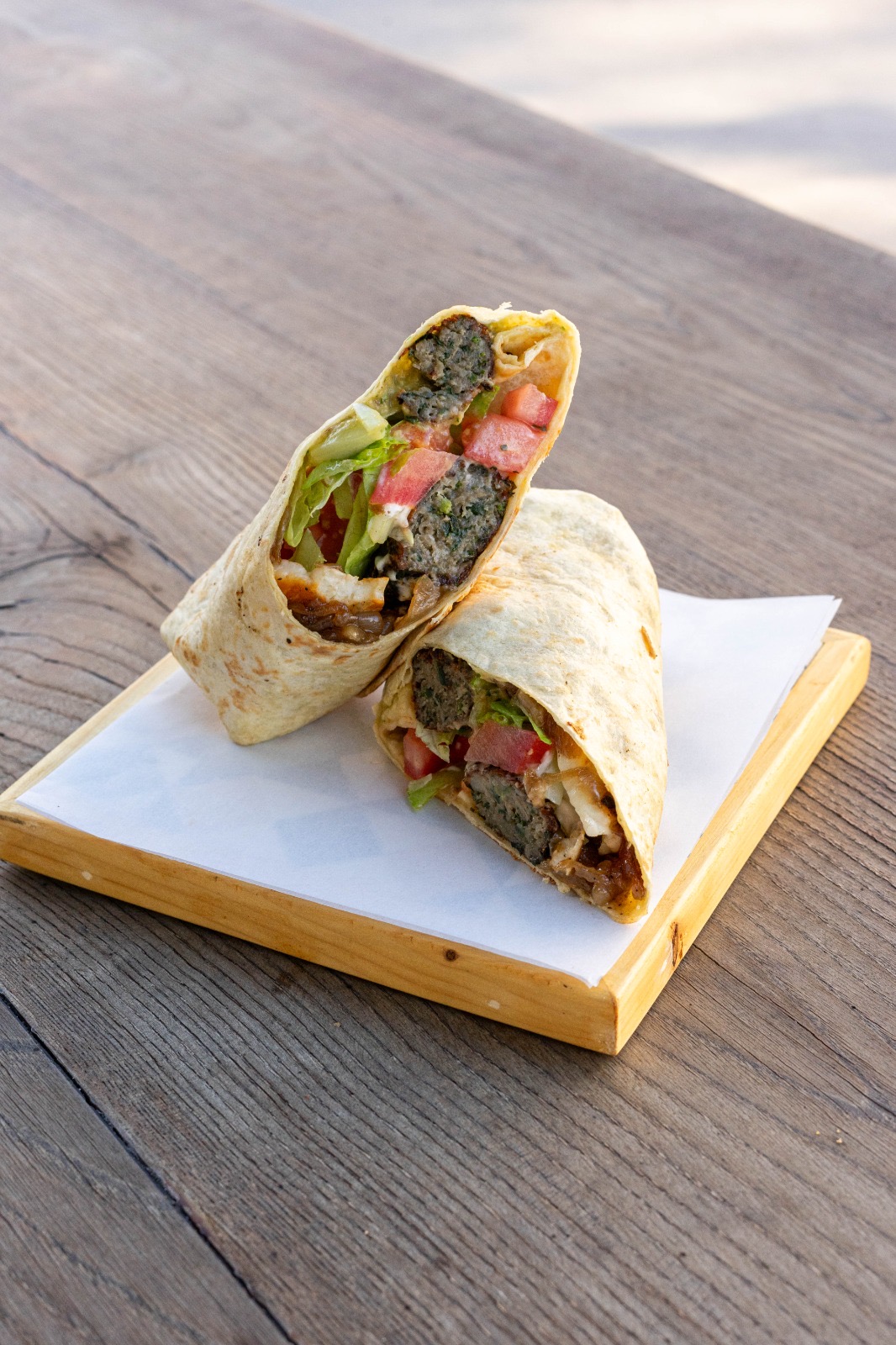 Patates Köfteli (Kıbrıs köfteli) Wrap