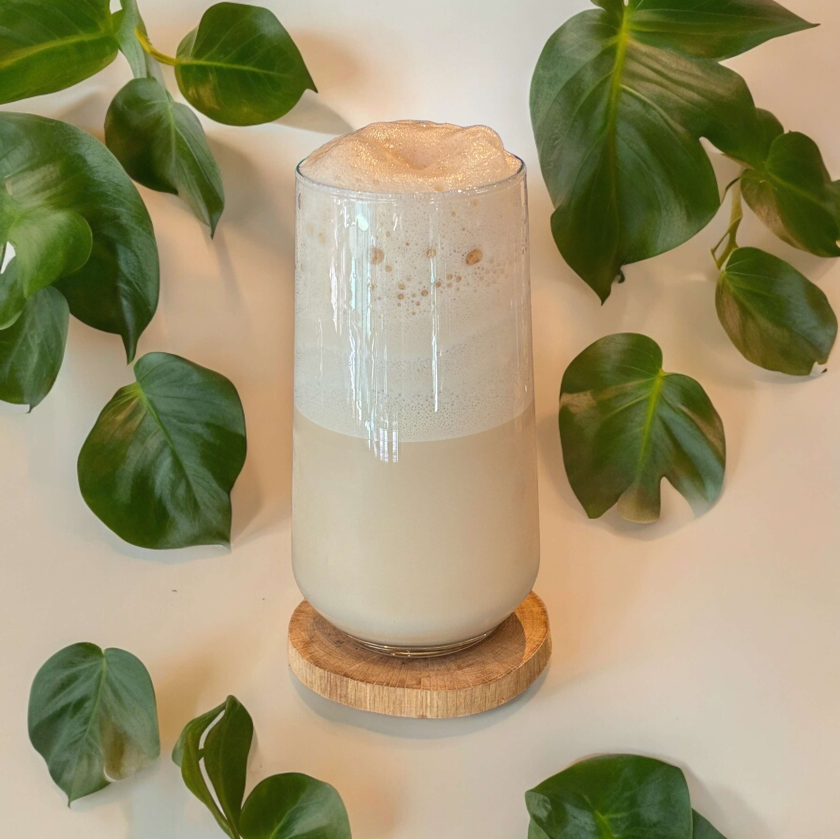 Iced chai tea latte