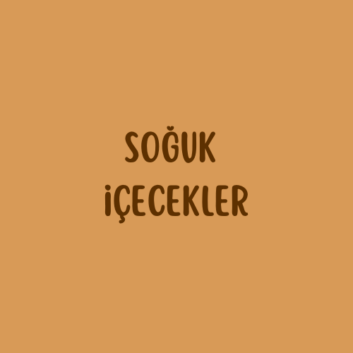 Soğuk İçecekler