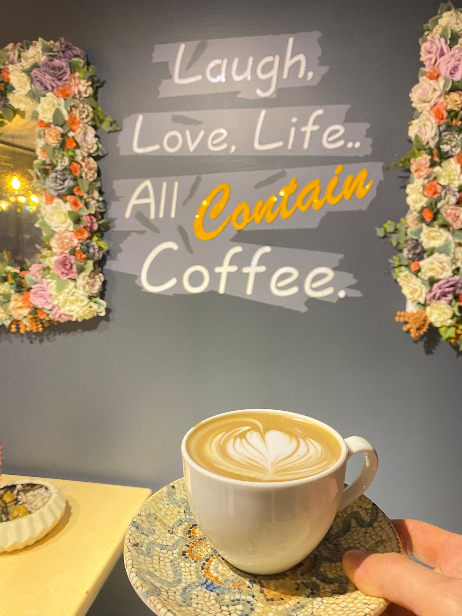 Caramel latte