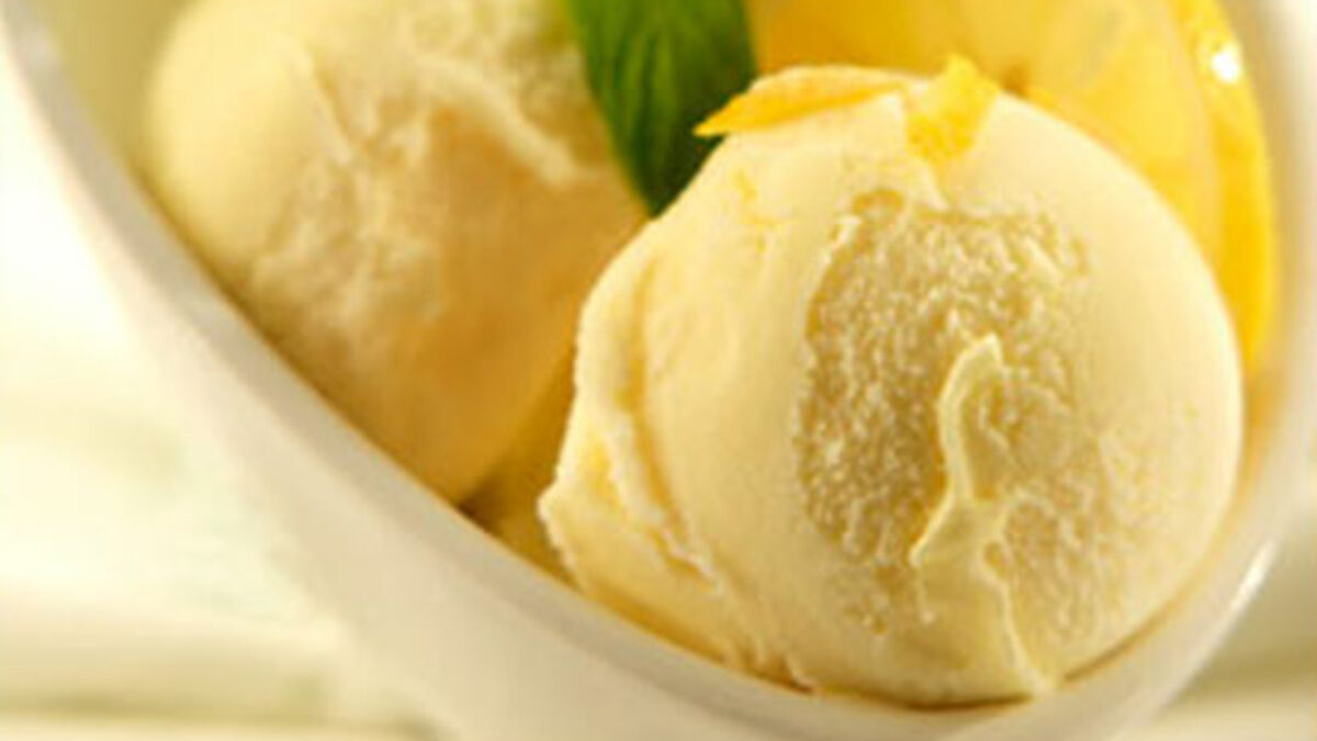 LEMON ICE CREAM (1 SCOOP)