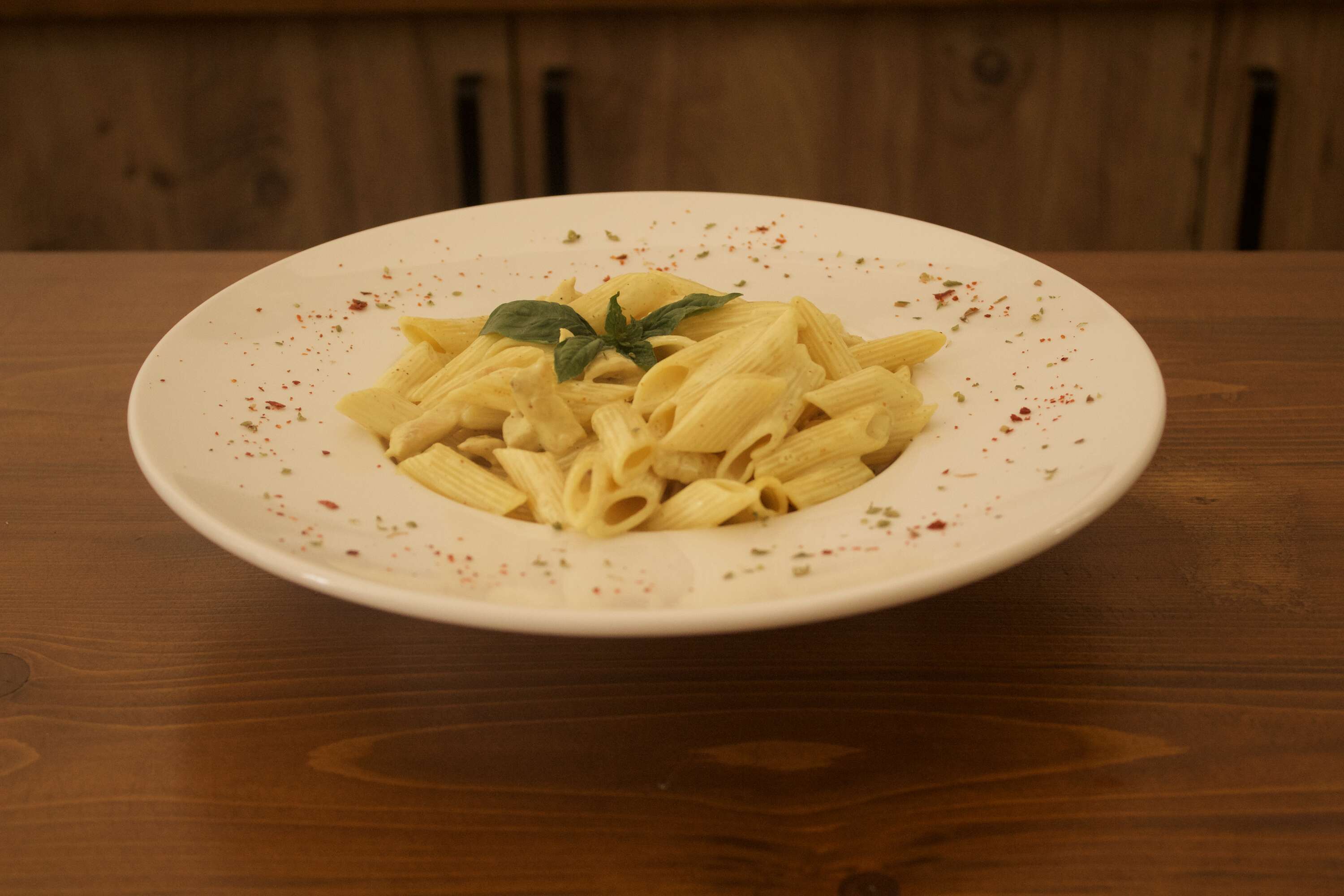 Mantarlı Kremalı Makarna