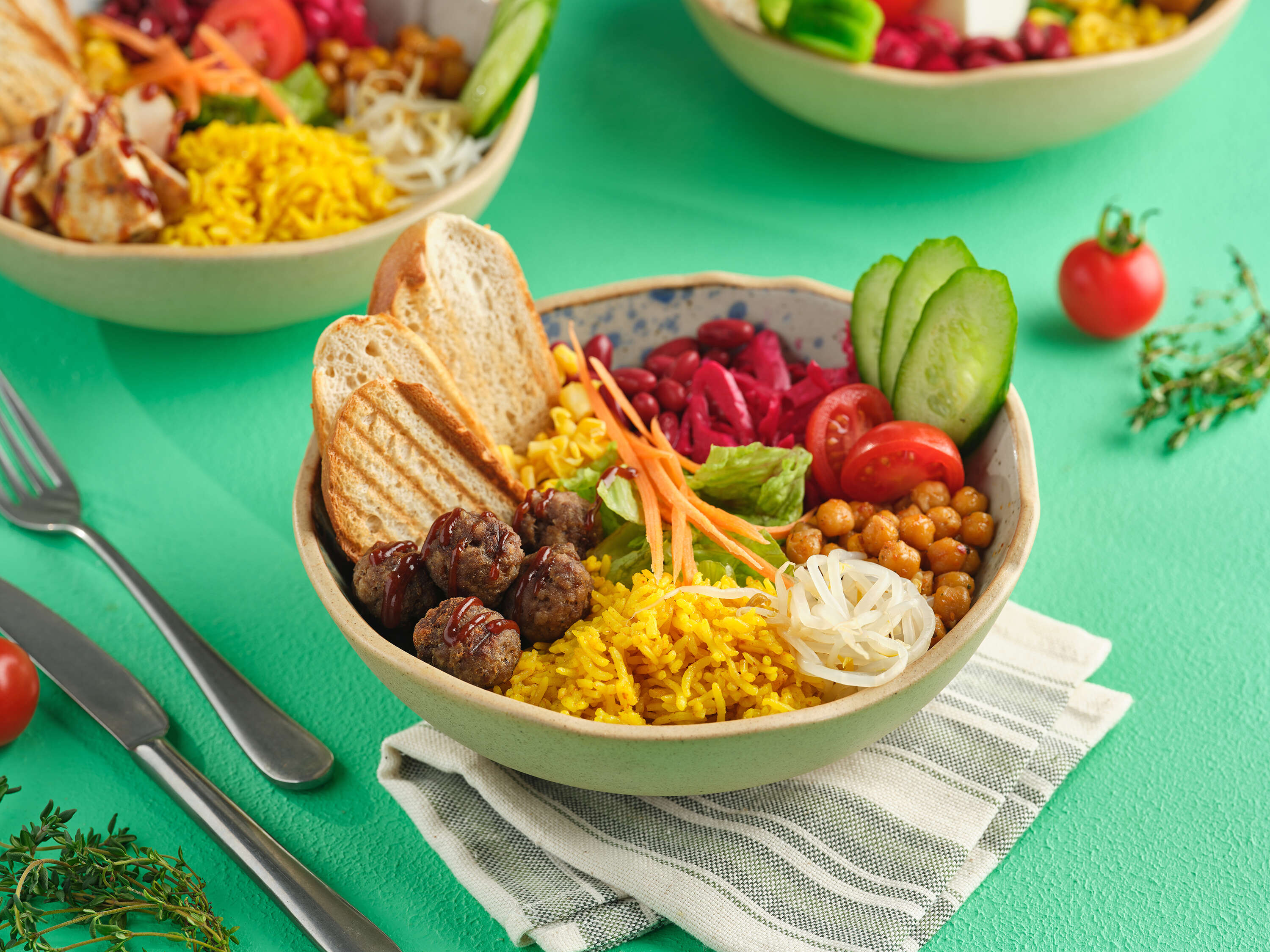 Meatball bowl