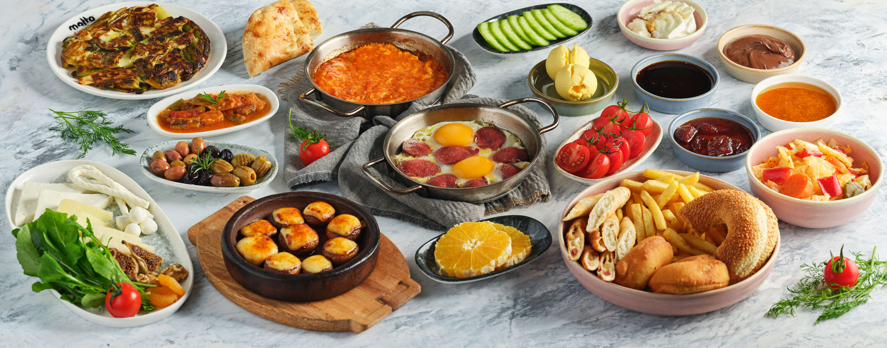 My Motto Turkish Breakfast Spread