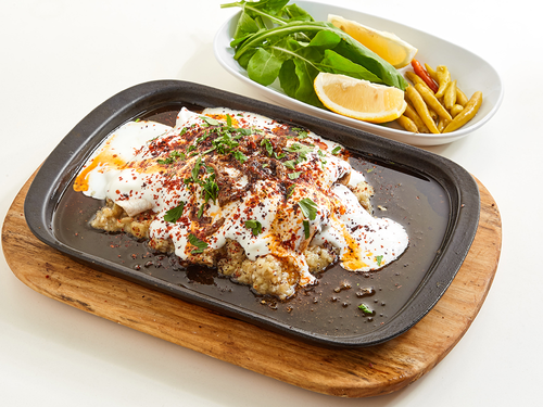 Patlıcanlı Yoğurtlu Et Tantuni