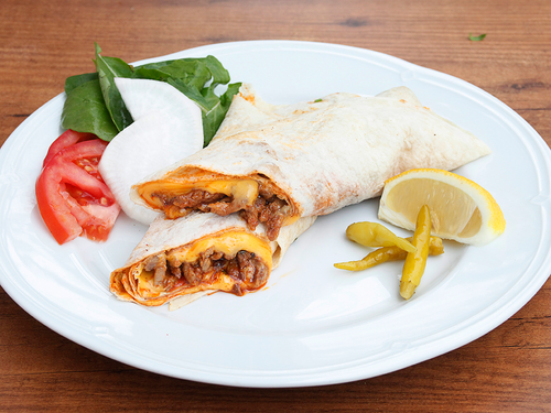 Cheddarlı Et Tantuni Dürüm