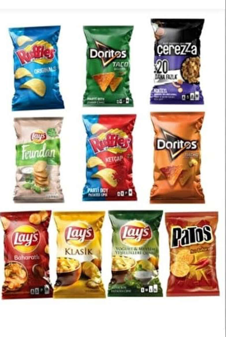 Varieties of chips