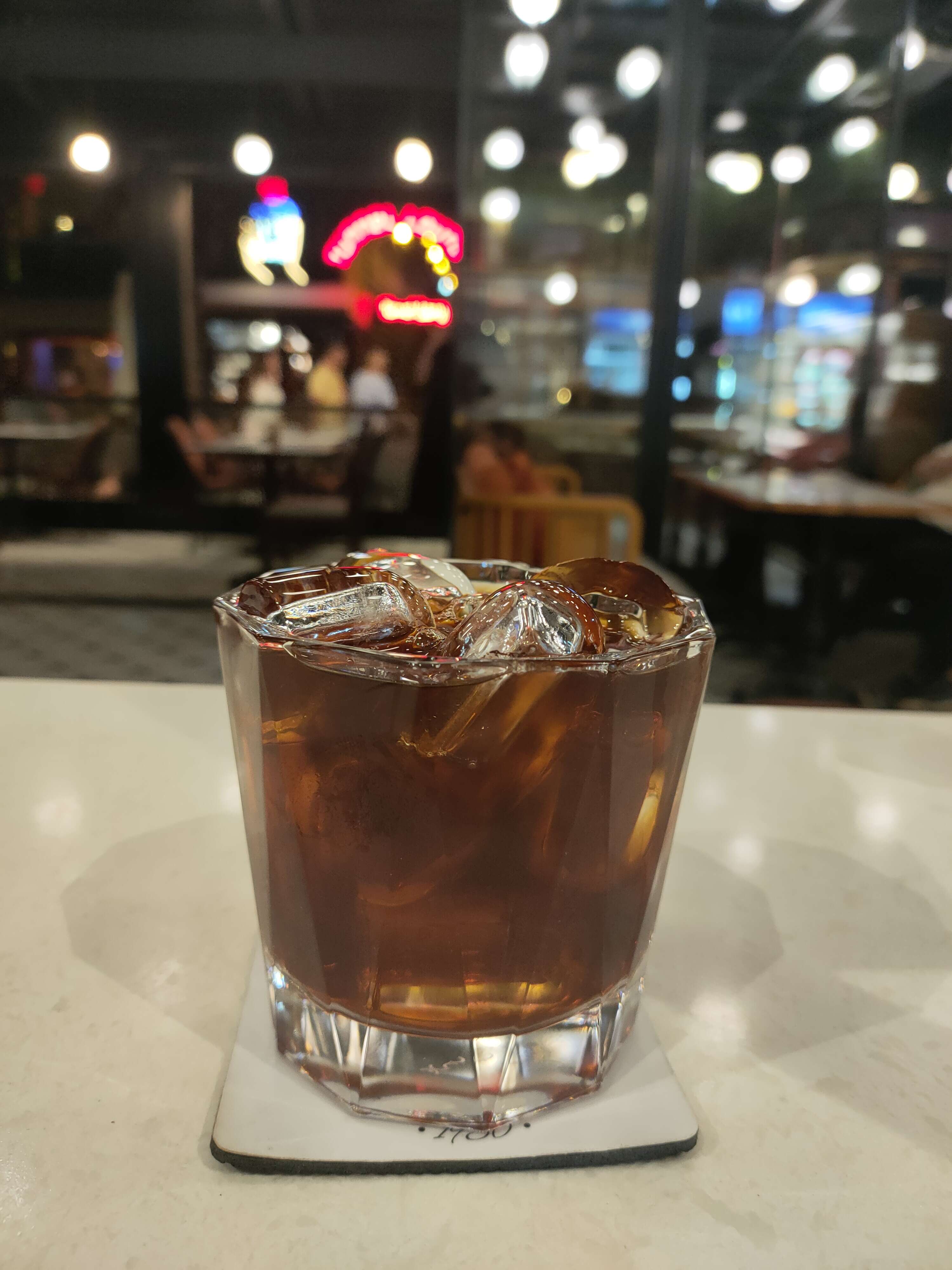 Iced filter coffee