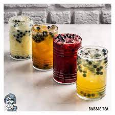 Dragon fruit bubble tea