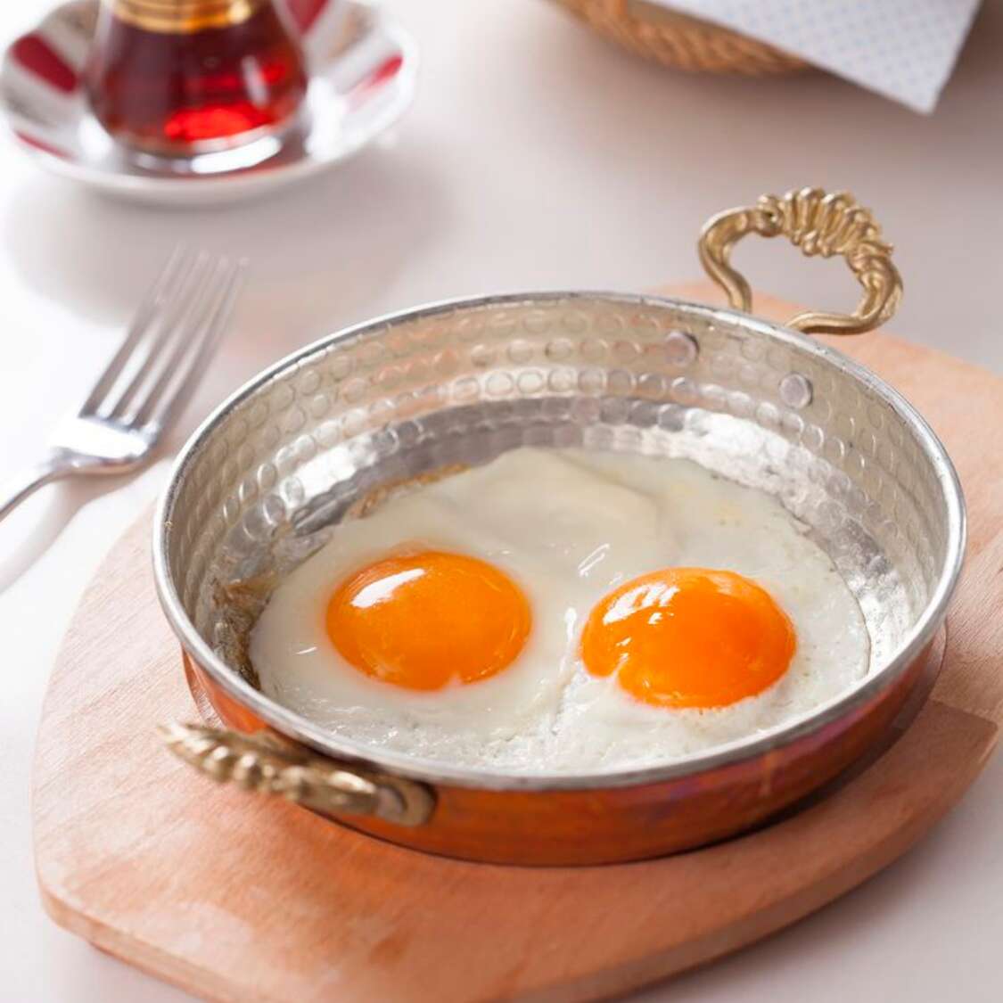 Fried eggs