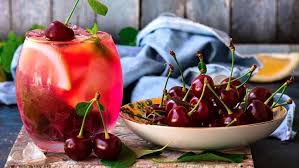 Sour Cherry Juice Soda