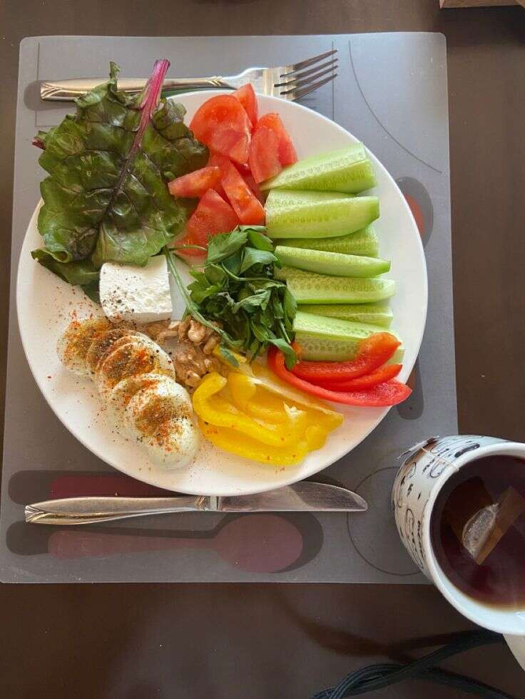 Turkish breakfast plate