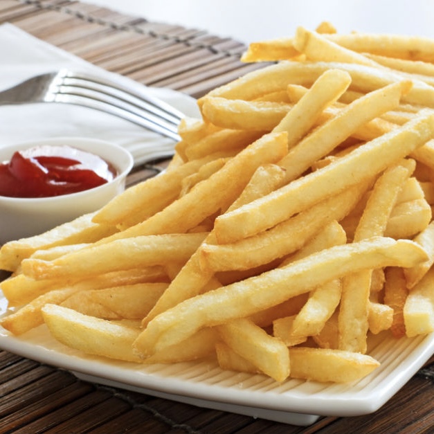Seasoned potato chips