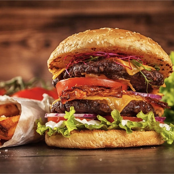 Double Burger + Crispy Fries Meal