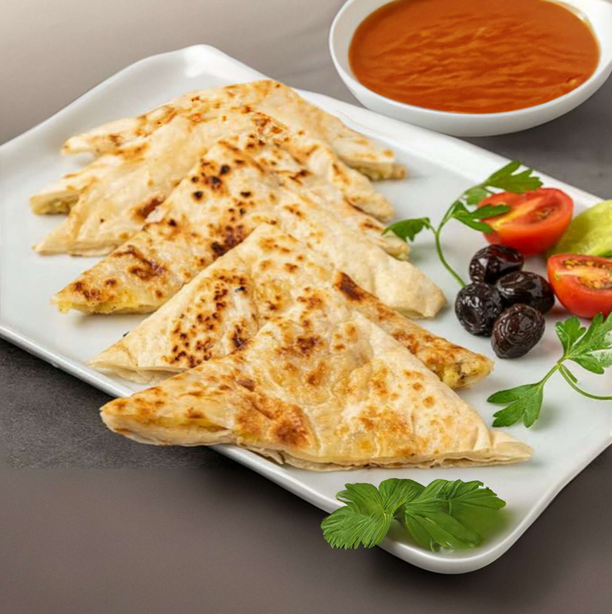Corn and Kashar Cheese Gözleme