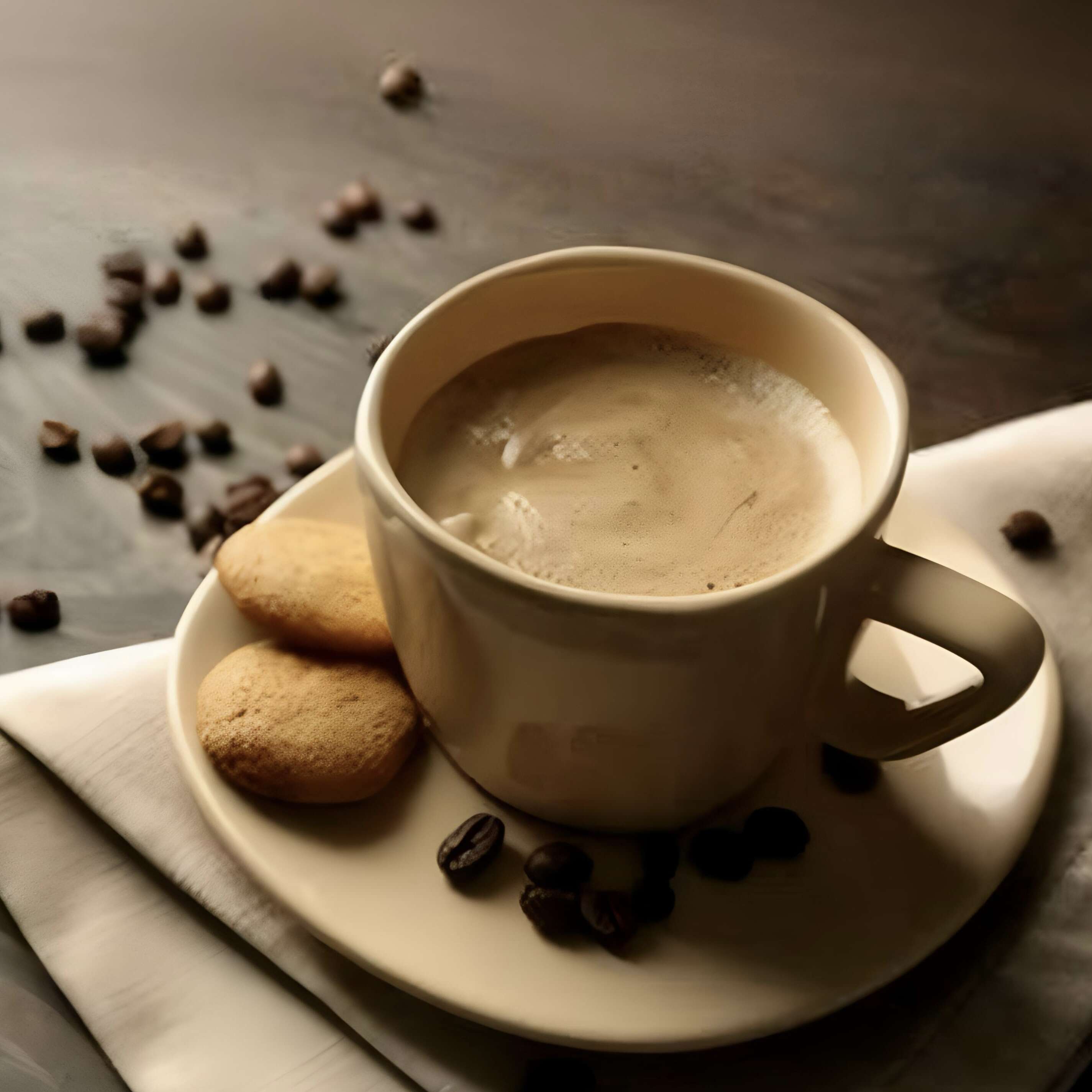 Milk filter coffee