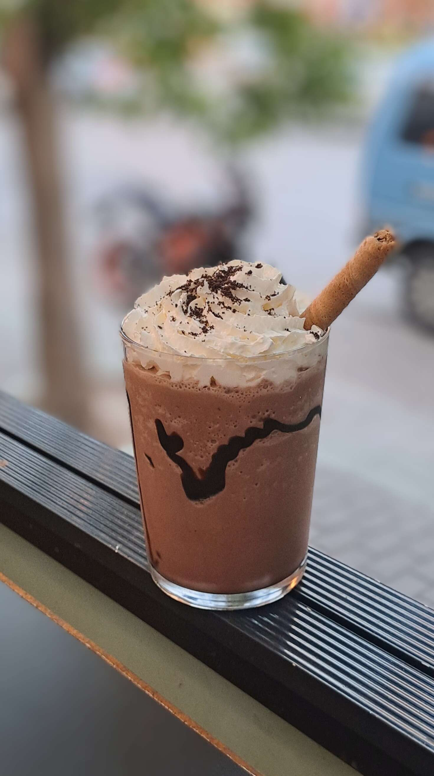 Chocolate milkshake