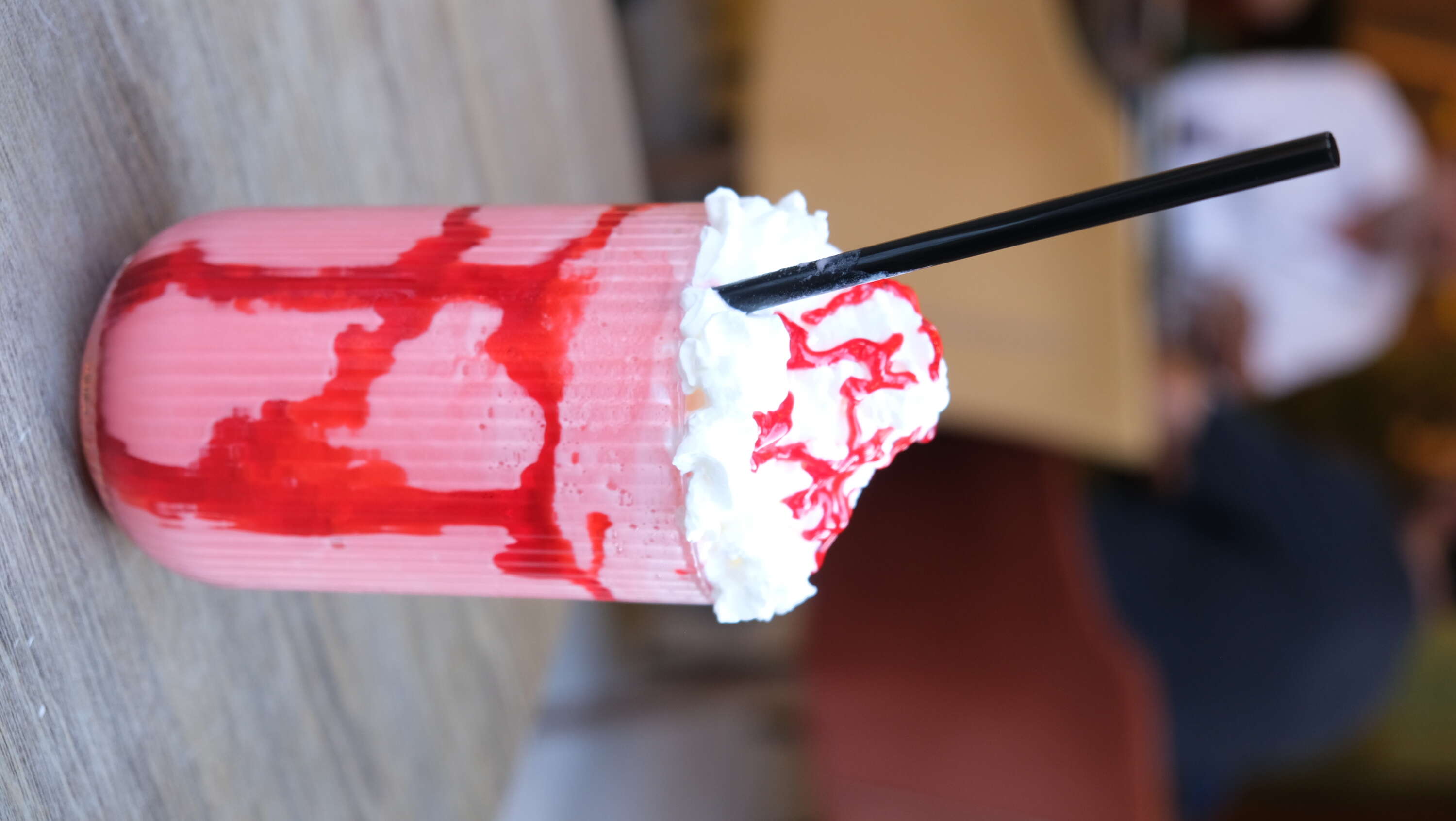 Strawberry milkshake