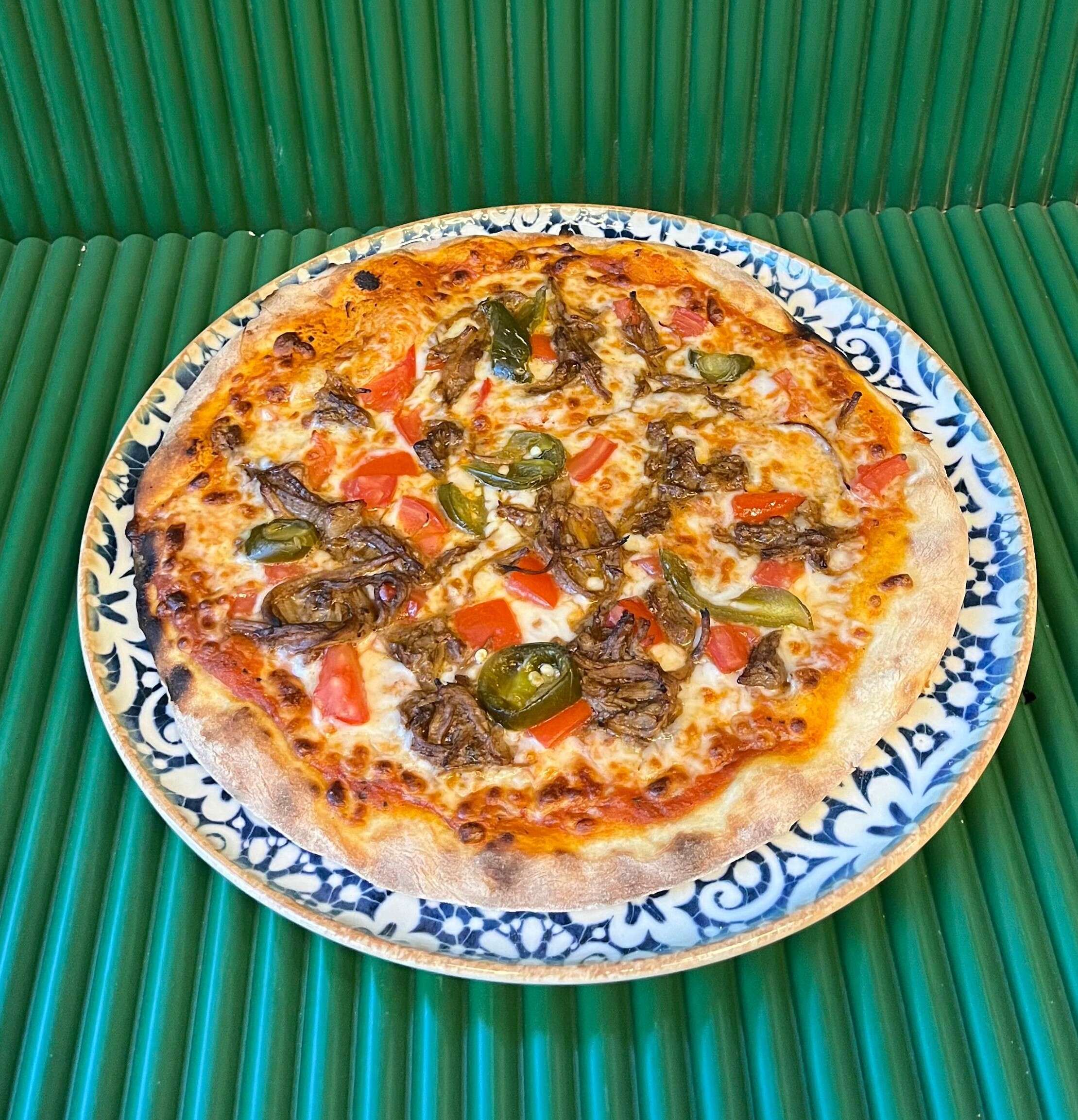 The Beef Pizza