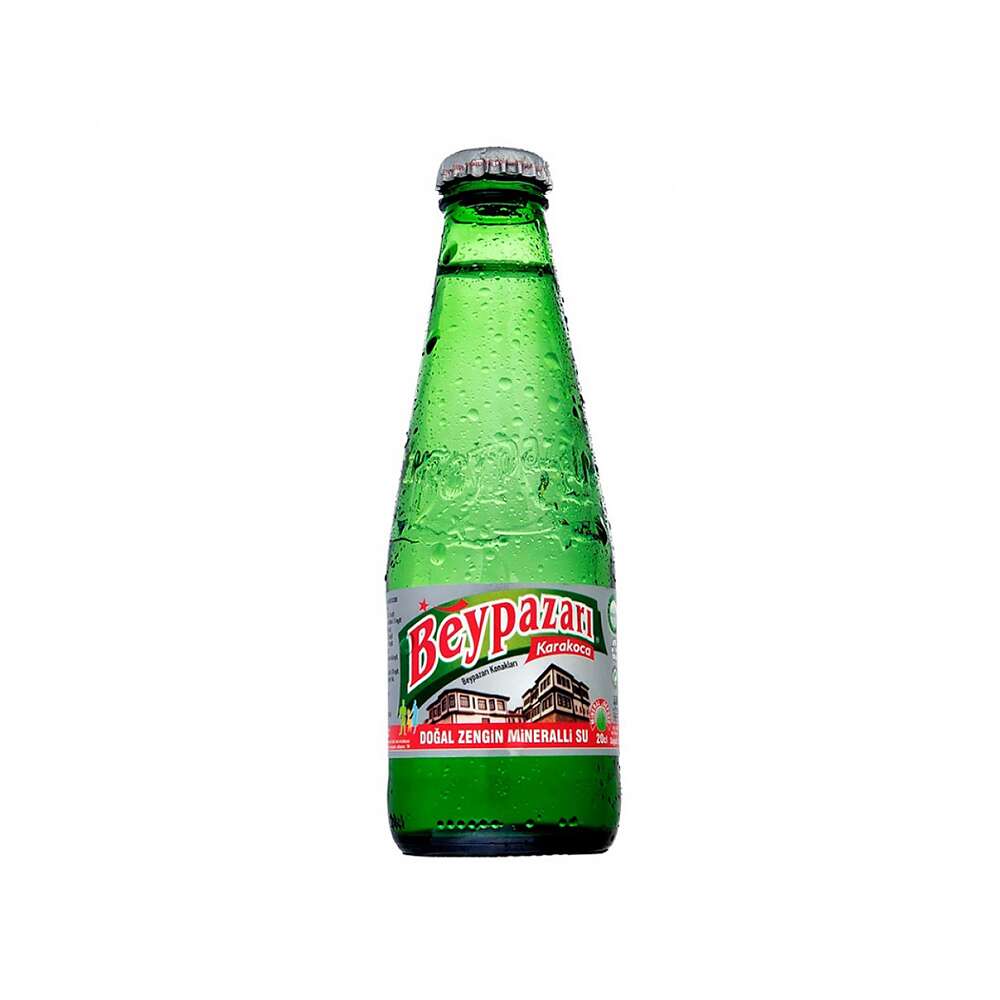Plain sparkling mineral water