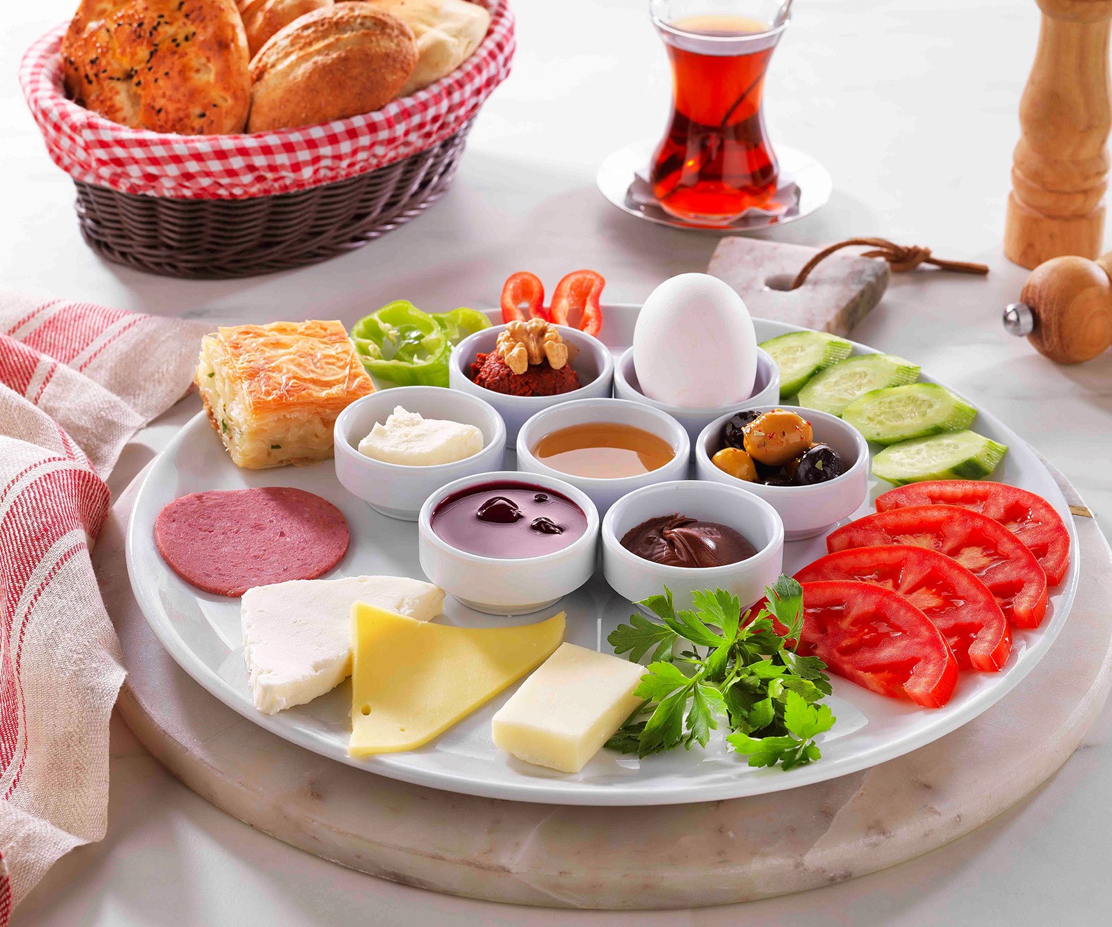 Öğrenci Kahvaltı Tabağı