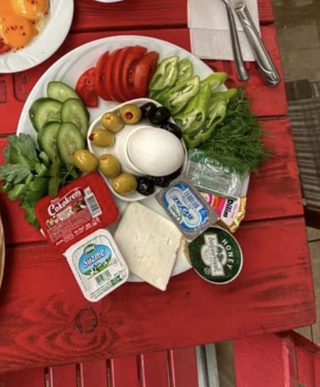 Kahvaltı tabağı