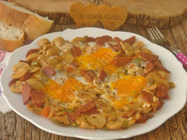 Mixed eggs