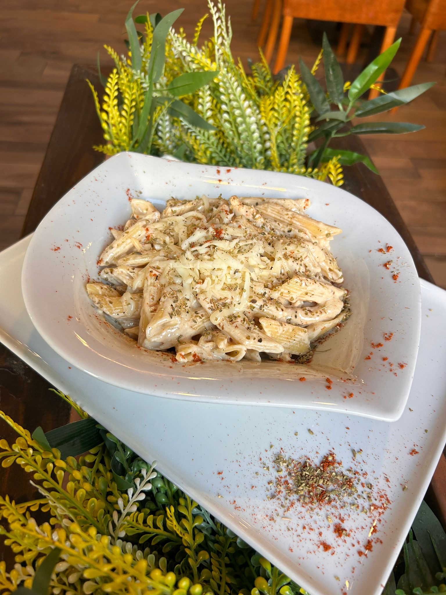 Kremalı Tavuklu Penne 