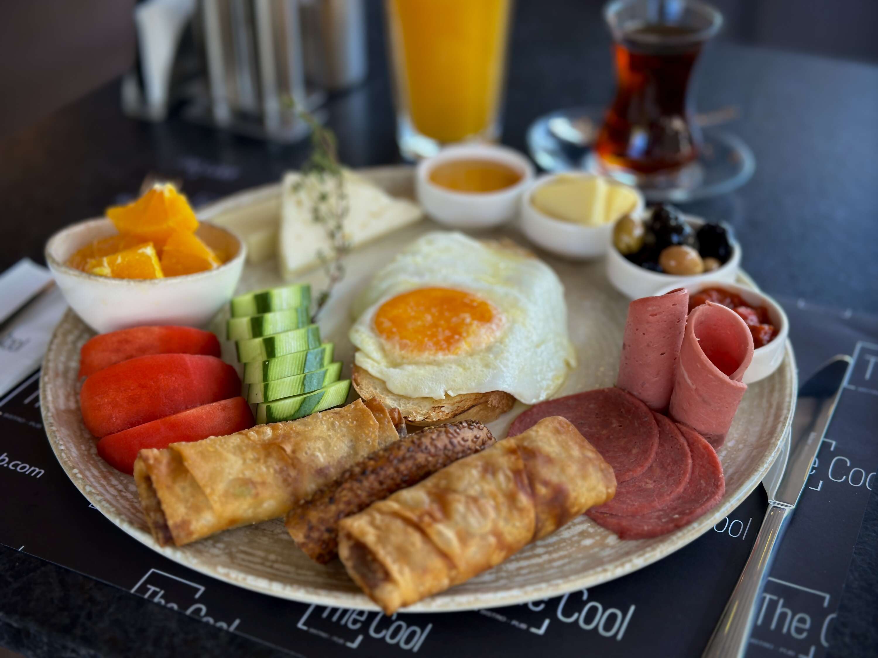 Kahvaltı tabağı -Breakfast Plate