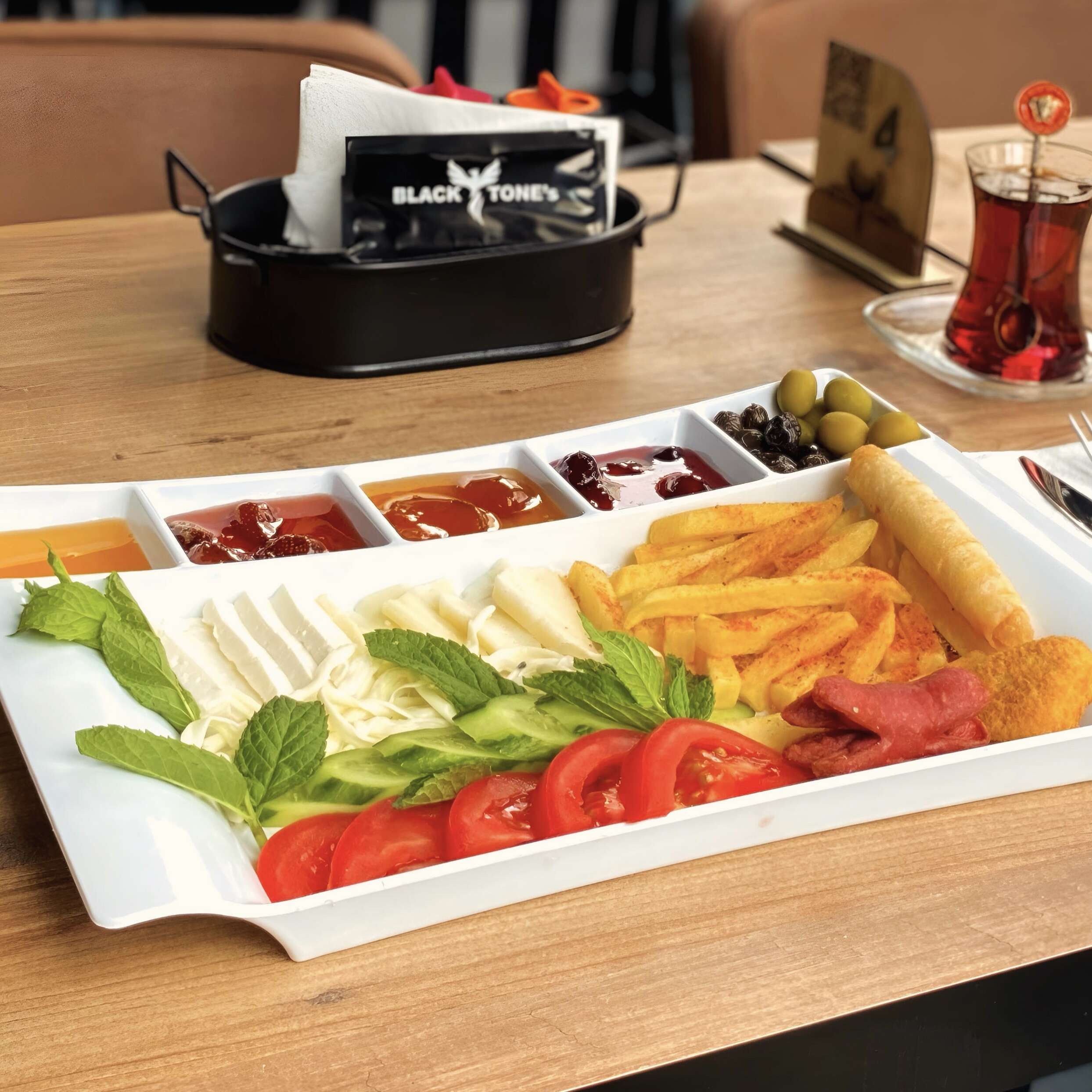 Breakfast plate