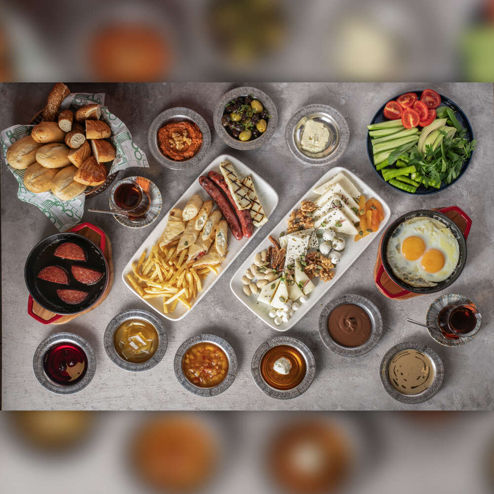İki Kişilik Serpme Kahvaltı