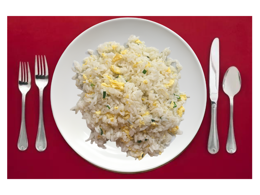 99. Yumurtalı Kızarmış Pilav