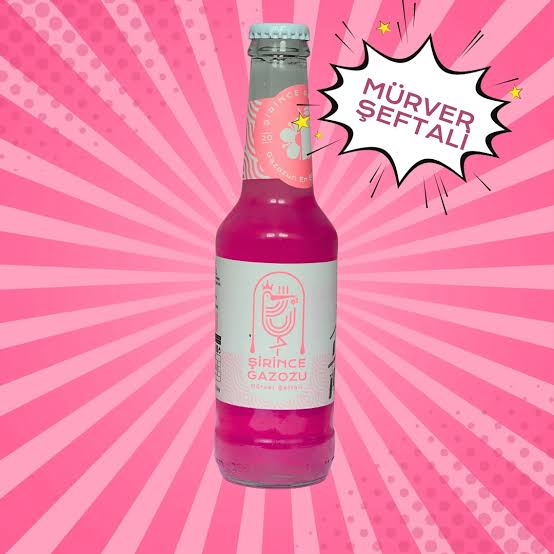 Şirince Gazoz 250 ml Elderflower Peach