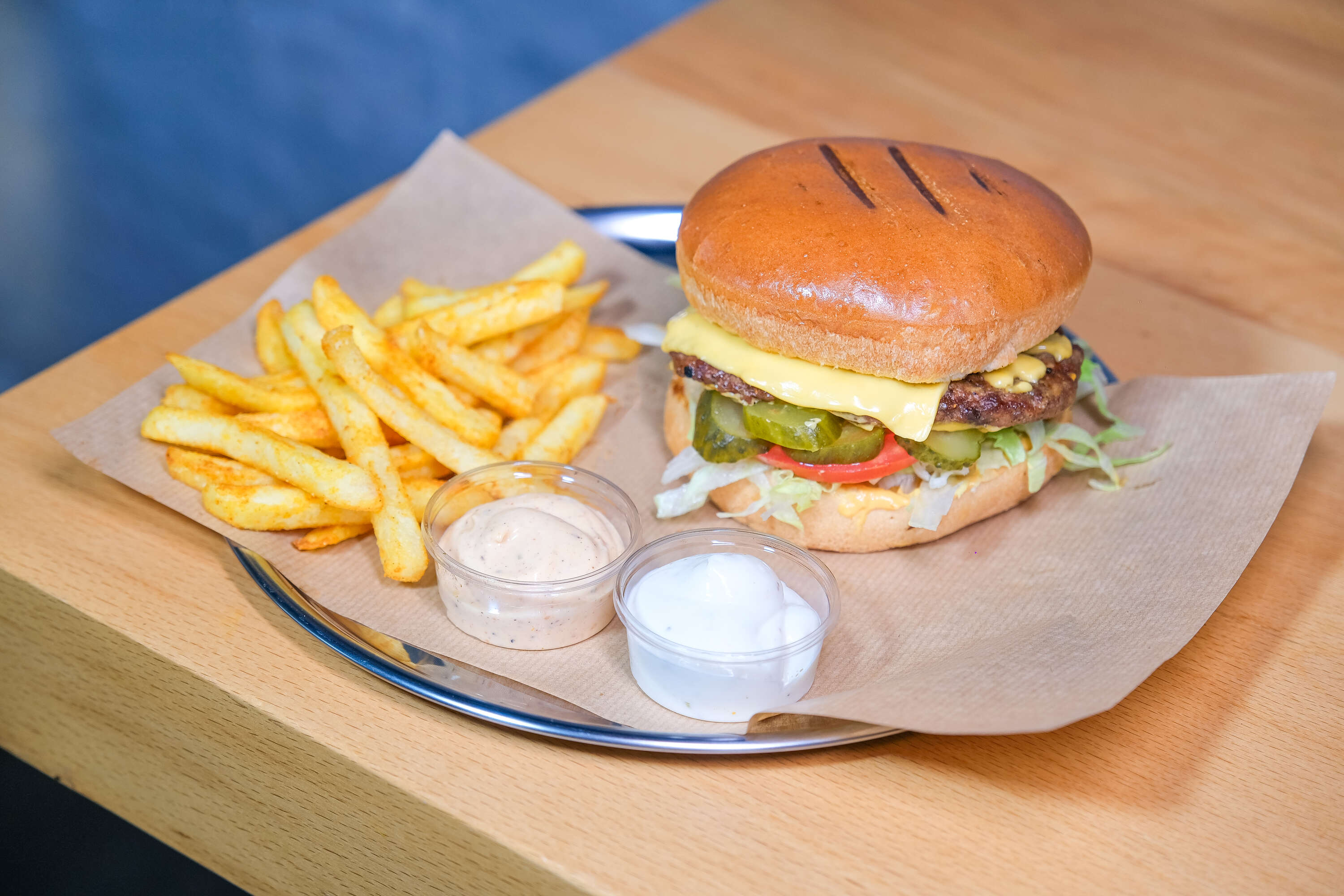 Sea Cheese Burger