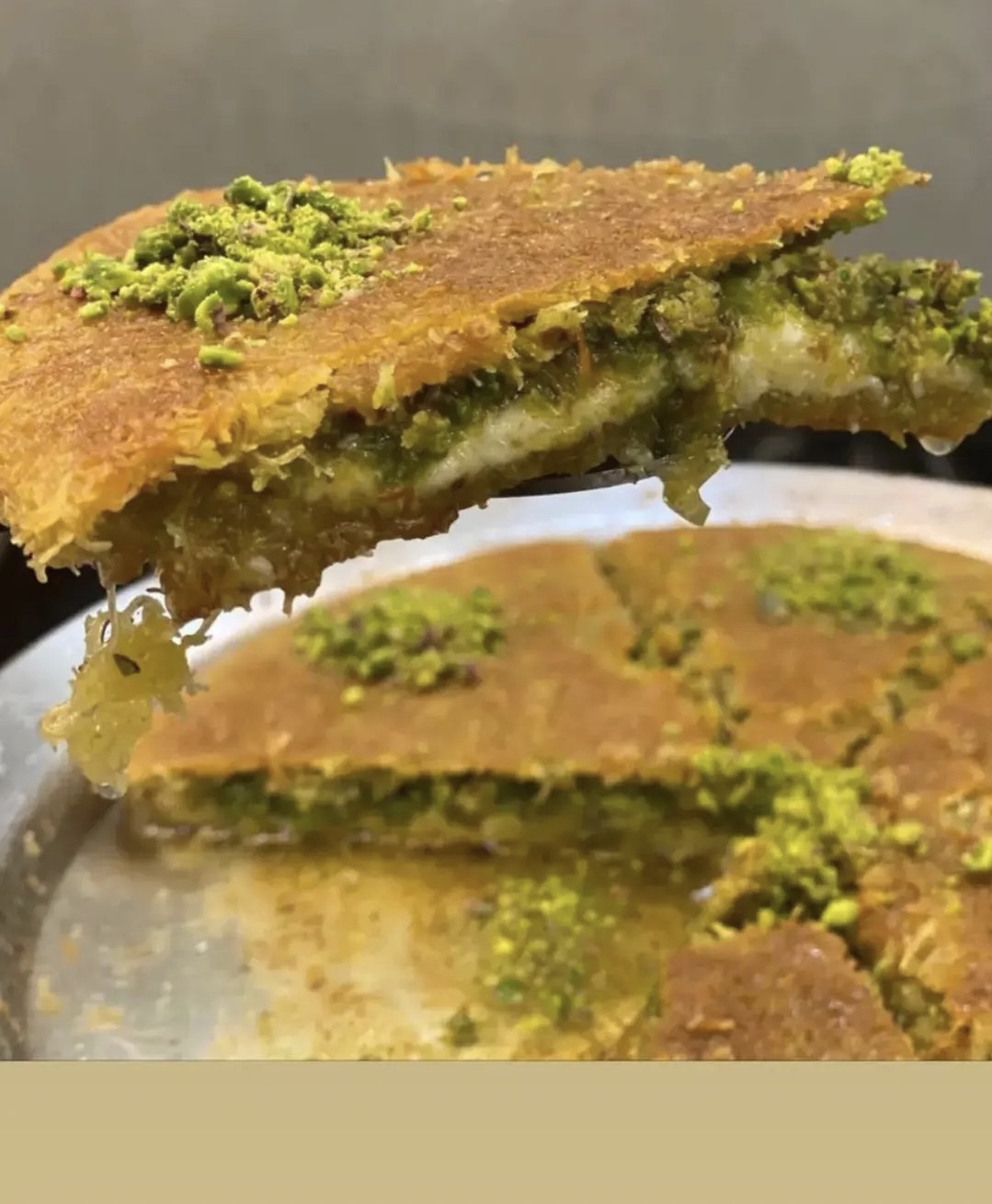 Kaymaklı, Fıstıklı Künefe