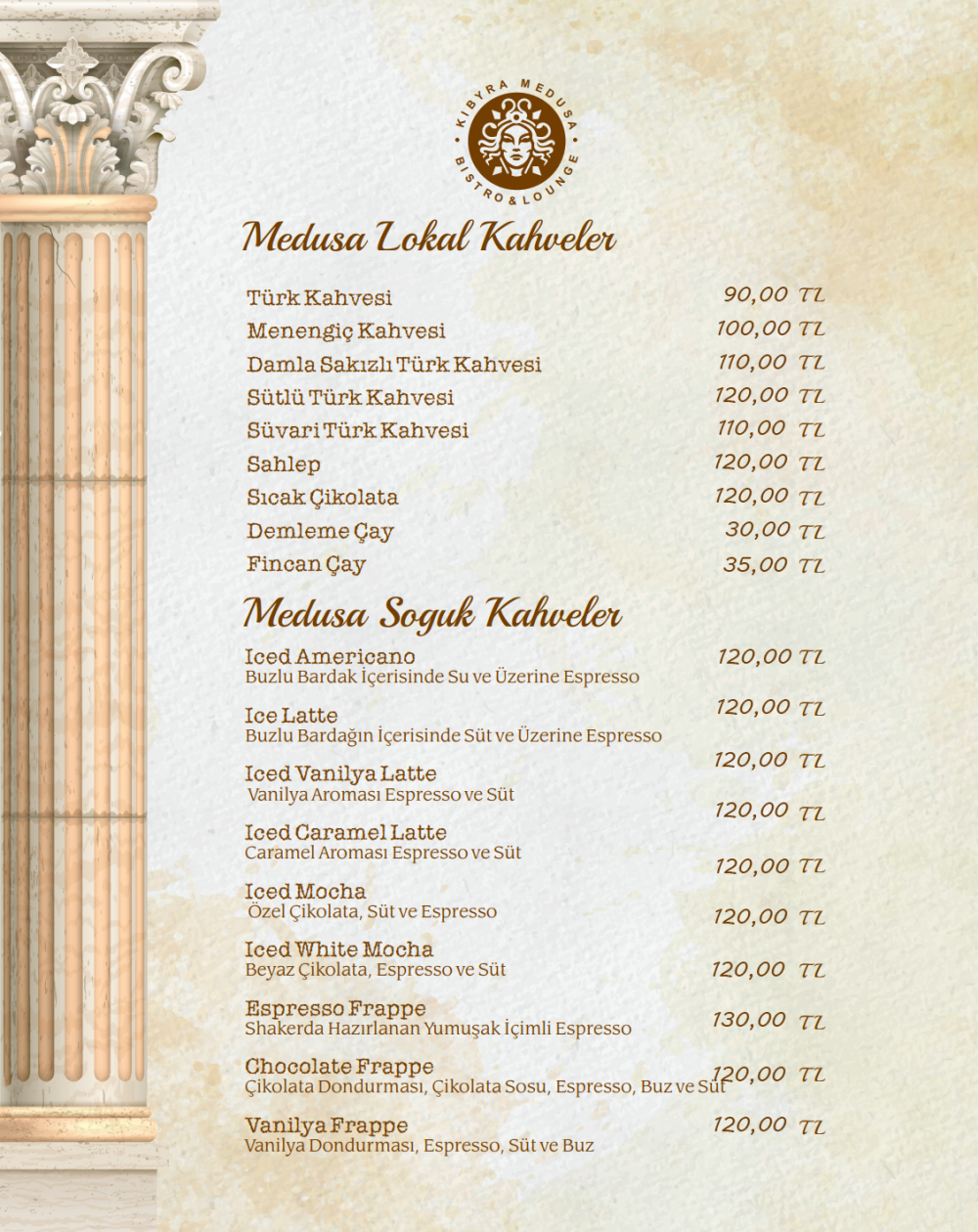 LOKAL & SOĞUK KAHVELER