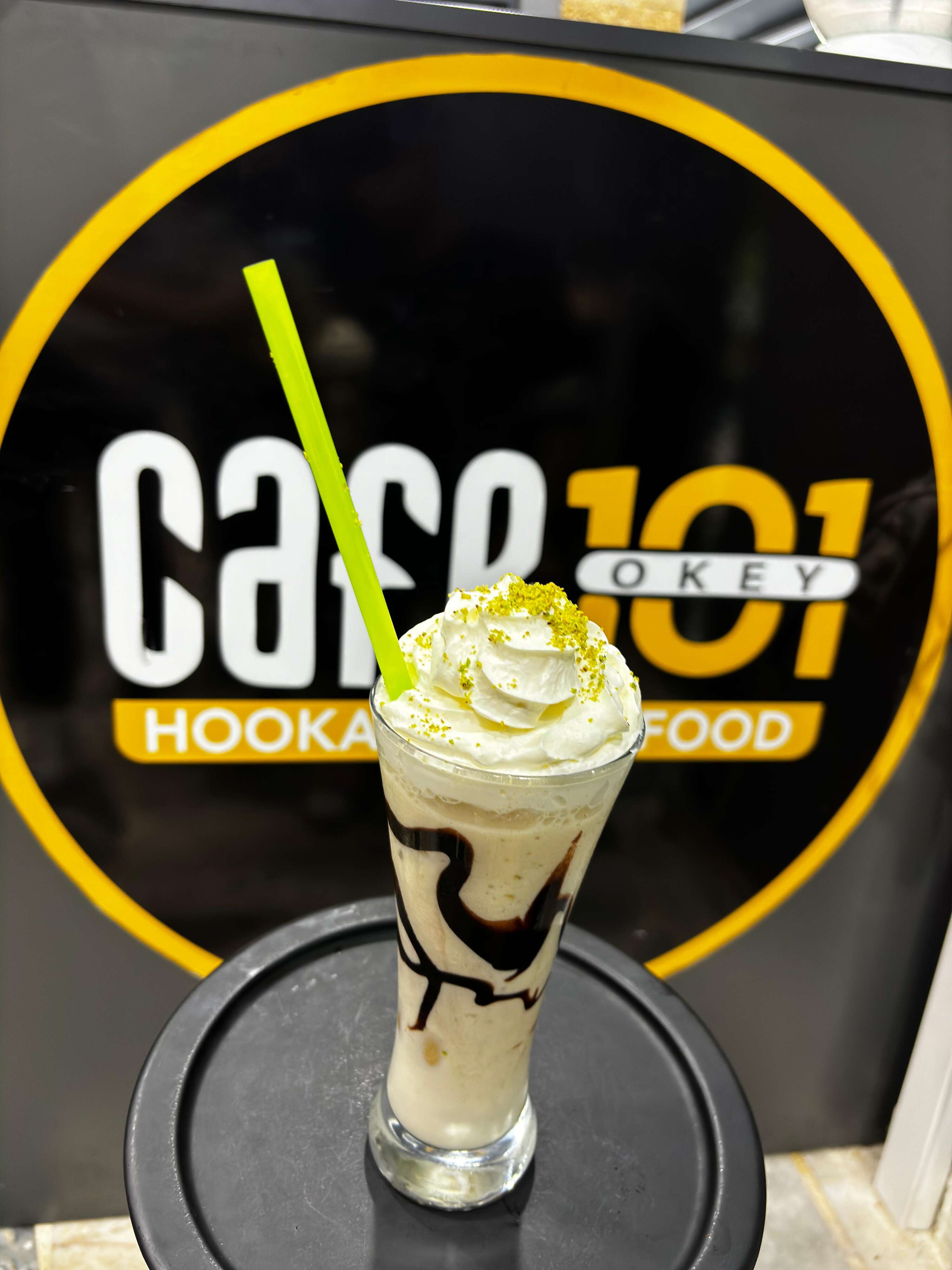 Antep fıstıklı milkshake